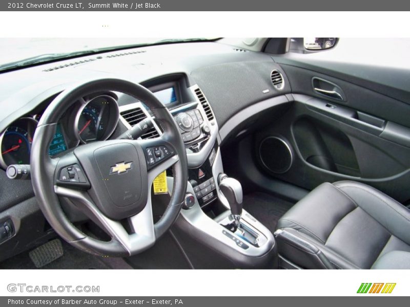 Summit White / Jet Black 2012 Chevrolet Cruze LT