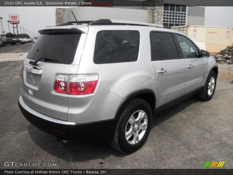 Quicksilver Metallic / Ebony 2010 GMC Acadia SLE