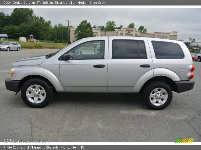 Brilliant Silver Metallic / Medium Slate Gray 2004 Dodge Durango ST