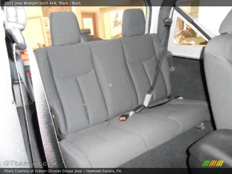 Black / Black 2013 Jeep Wrangler Sport 4x4