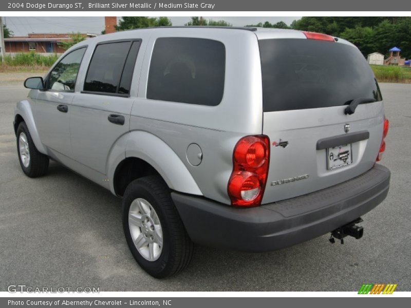 Brilliant Silver Metallic / Medium Slate Gray 2004 Dodge Durango ST