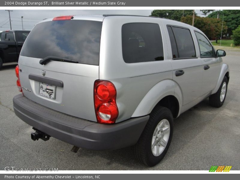 Brilliant Silver Metallic / Medium Slate Gray 2004 Dodge Durango ST