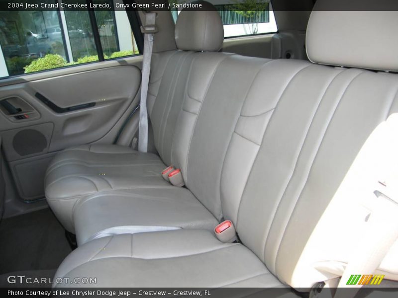 Onyx Green Pearl / Sandstone 2004 Jeep Grand Cherokee Laredo
