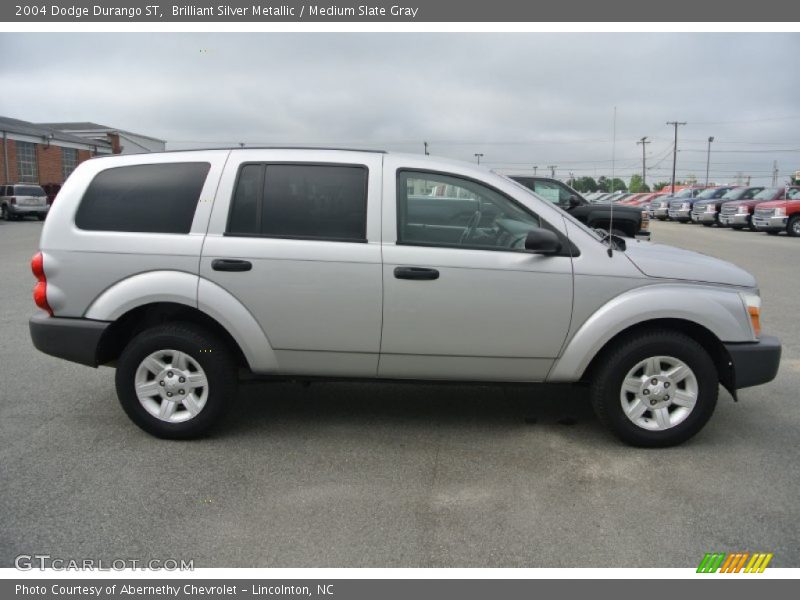 Brilliant Silver Metallic / Medium Slate Gray 2004 Dodge Durango ST