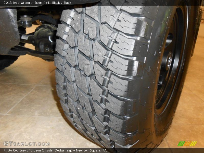 Black / Black 2013 Jeep Wrangler Sport 4x4