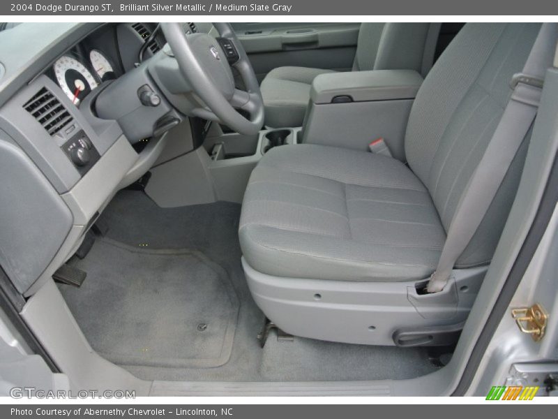 Brilliant Silver Metallic / Medium Slate Gray 2004 Dodge Durango ST