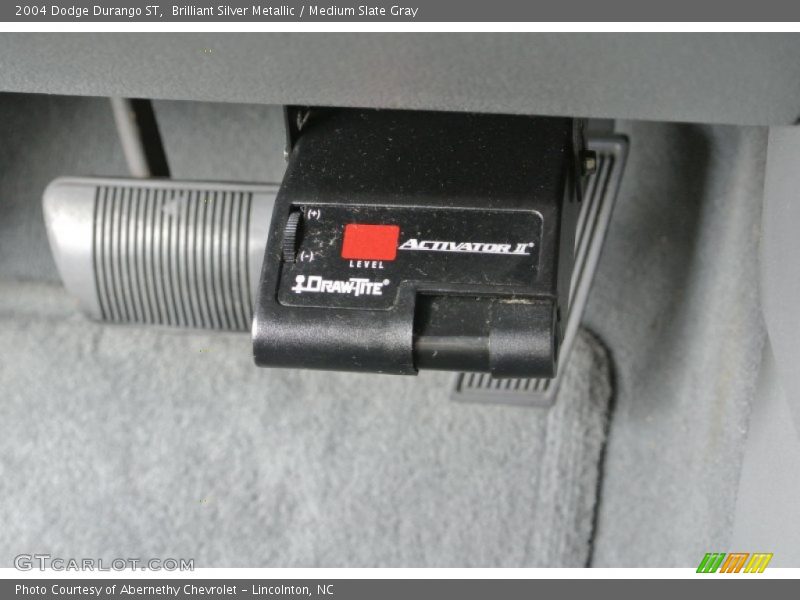 Brilliant Silver Metallic / Medium Slate Gray 2004 Dodge Durango ST