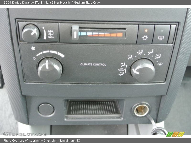 Brilliant Silver Metallic / Medium Slate Gray 2004 Dodge Durango ST