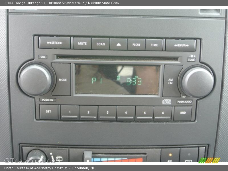 Brilliant Silver Metallic / Medium Slate Gray 2004 Dodge Durango ST