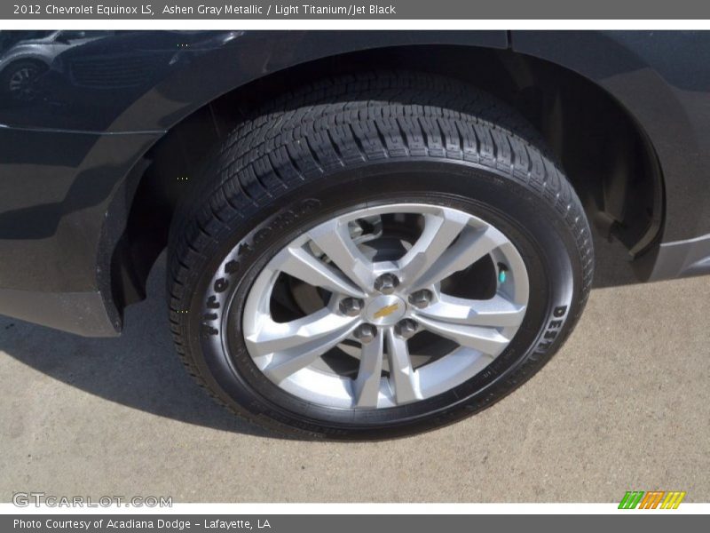 Ashen Gray Metallic / Light Titanium/Jet Black 2012 Chevrolet Equinox LS