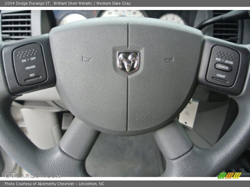 Brilliant Silver Metallic / Medium Slate Gray 2004 Dodge Durango ST