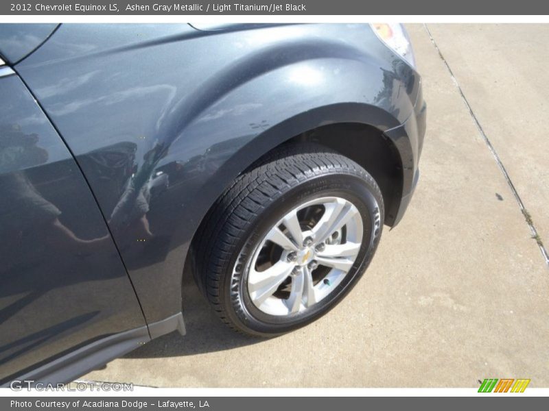 Ashen Gray Metallic / Light Titanium/Jet Black 2012 Chevrolet Equinox LS