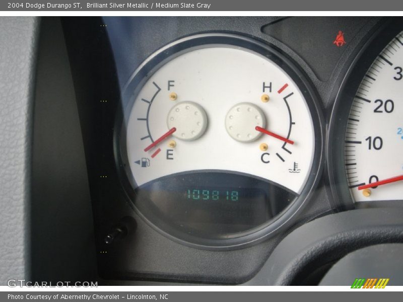 Brilliant Silver Metallic / Medium Slate Gray 2004 Dodge Durango ST