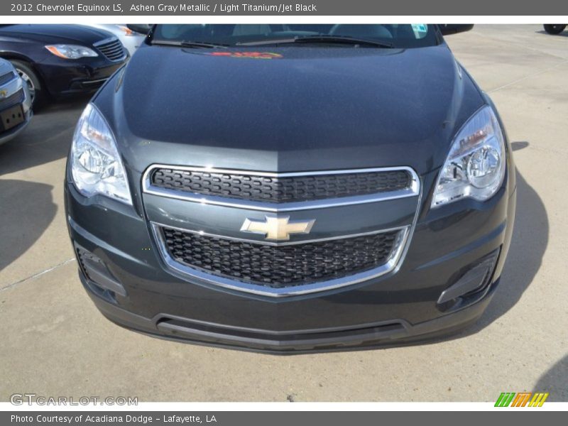 Ashen Gray Metallic / Light Titanium/Jet Black 2012 Chevrolet Equinox LS