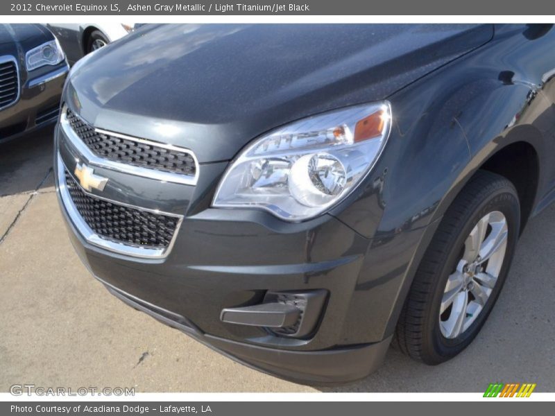 Ashen Gray Metallic / Light Titanium/Jet Black 2012 Chevrolet Equinox LS