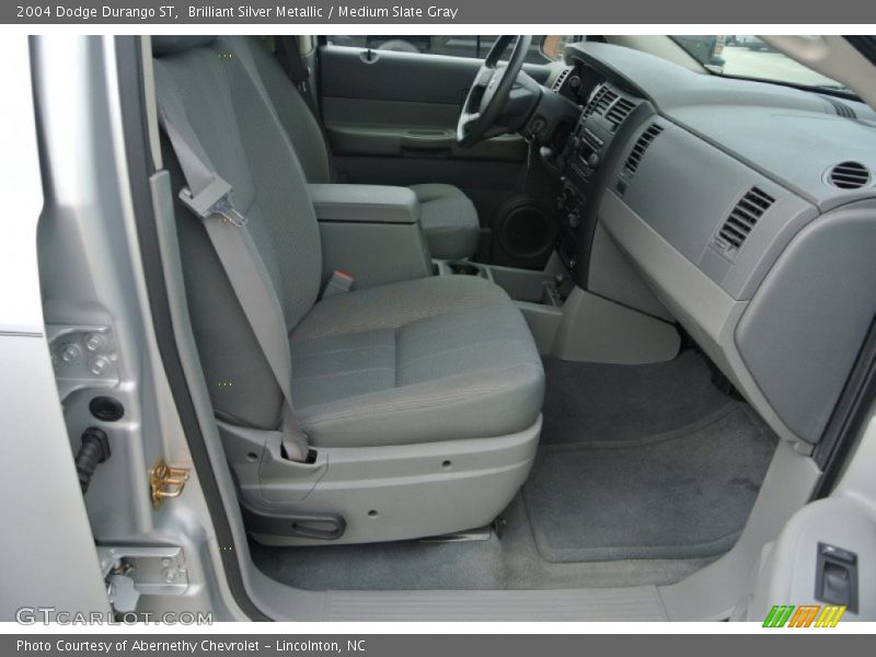 Brilliant Silver Metallic / Medium Slate Gray 2004 Dodge Durango ST