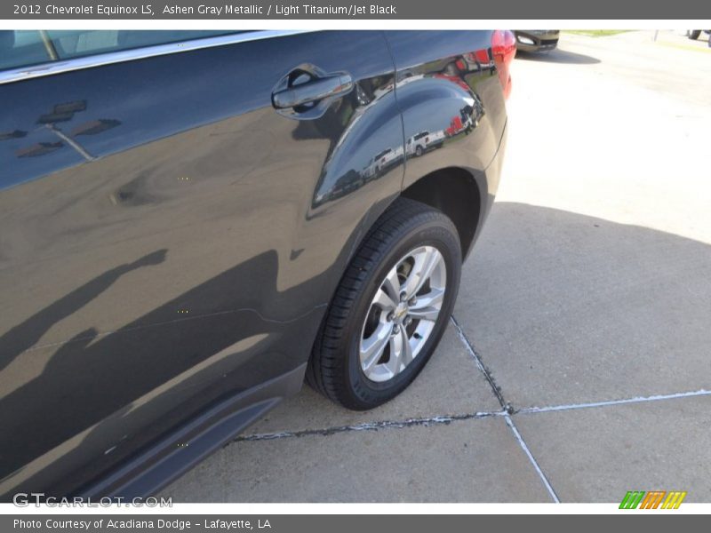 Ashen Gray Metallic / Light Titanium/Jet Black 2012 Chevrolet Equinox LS