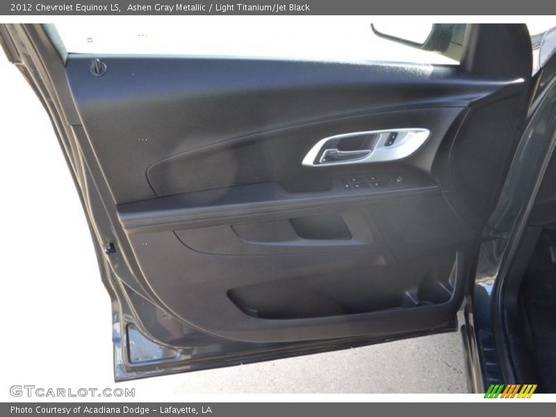 Ashen Gray Metallic / Light Titanium/Jet Black 2012 Chevrolet Equinox LS