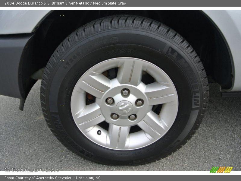 Brilliant Silver Metallic / Medium Slate Gray 2004 Dodge Durango ST