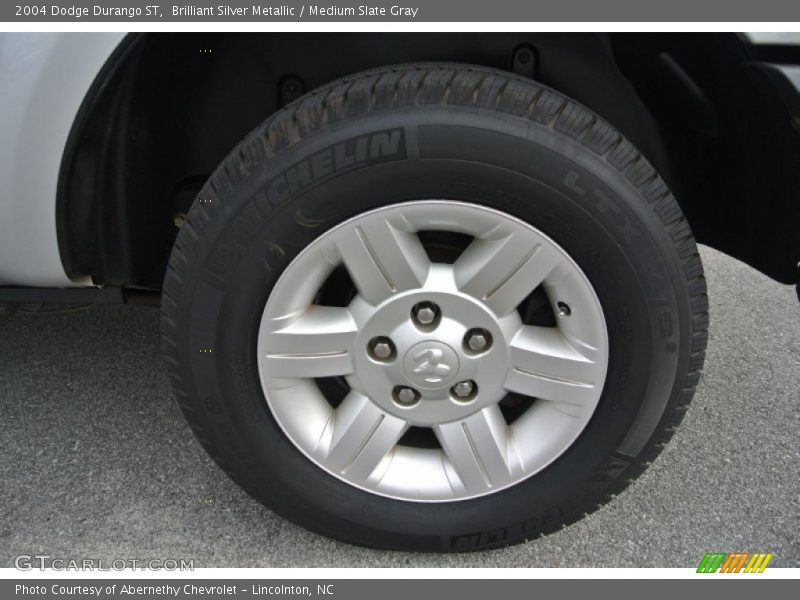 Brilliant Silver Metallic / Medium Slate Gray 2004 Dodge Durango ST