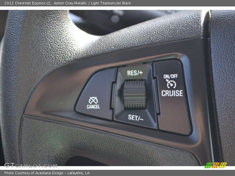 Ashen Gray Metallic / Light Titanium/Jet Black 2012 Chevrolet Equinox LS