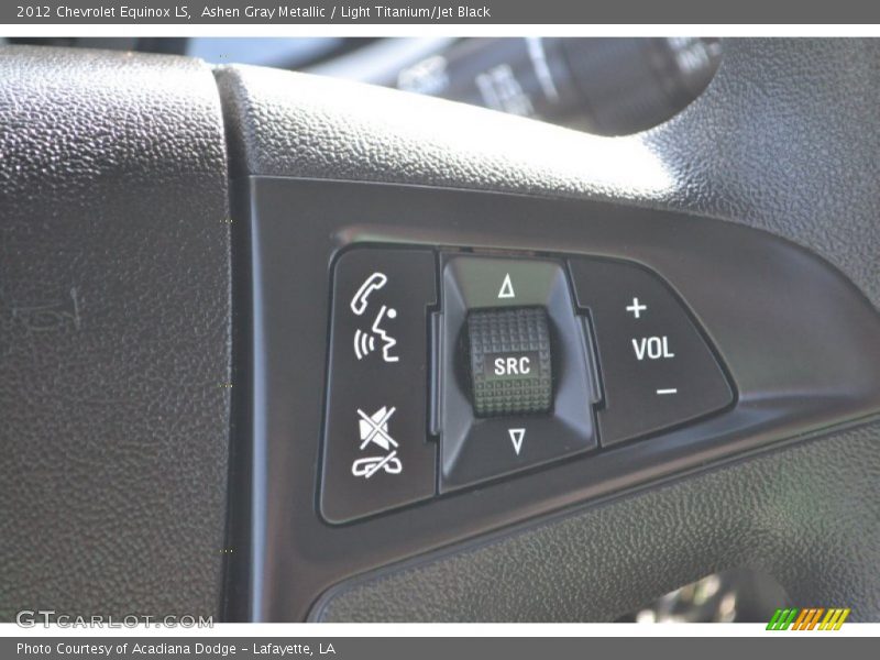 Ashen Gray Metallic / Light Titanium/Jet Black 2012 Chevrolet Equinox LS