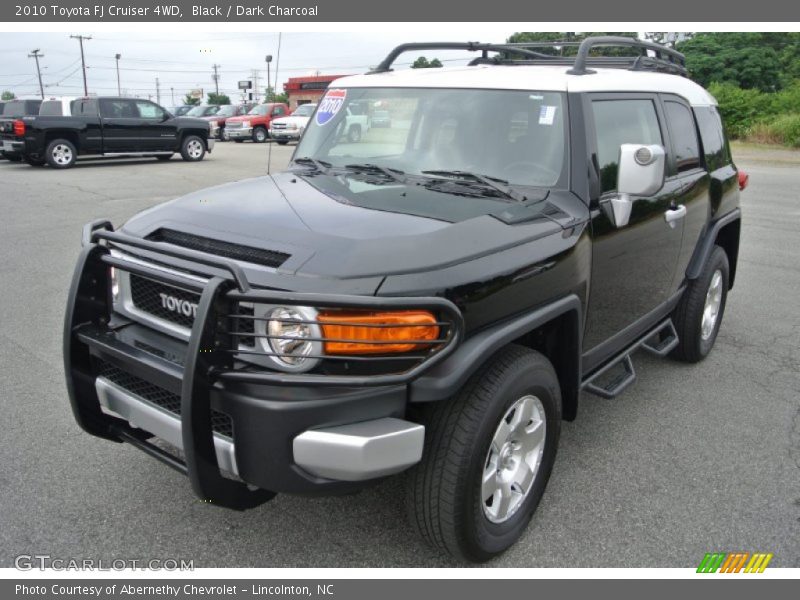 Black / Dark Charcoal 2010 Toyota FJ Cruiser 4WD