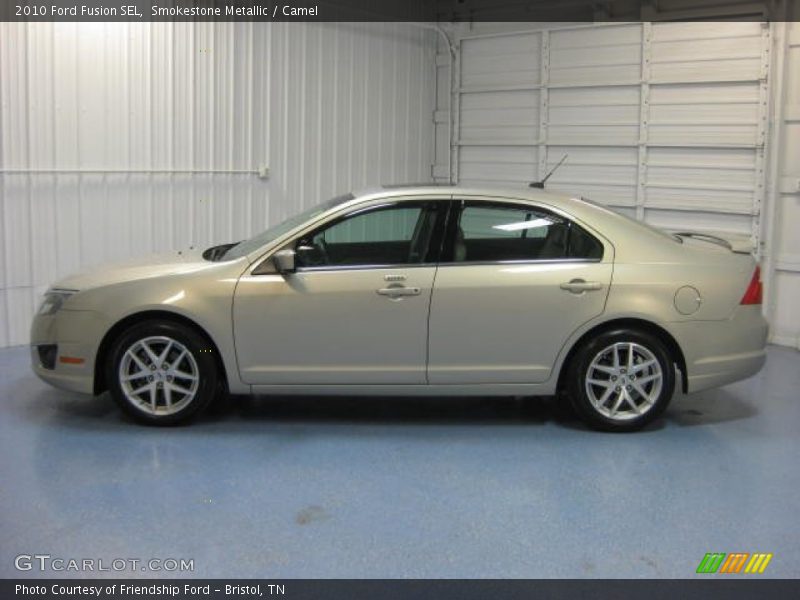Smokestone Metallic / Camel 2010 Ford Fusion SEL