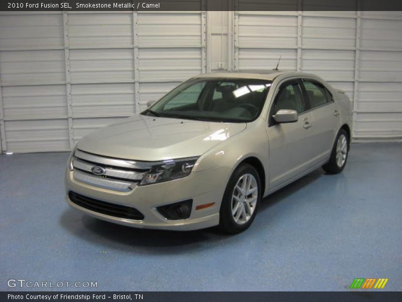 Smokestone Metallic / Camel 2010 Ford Fusion SEL