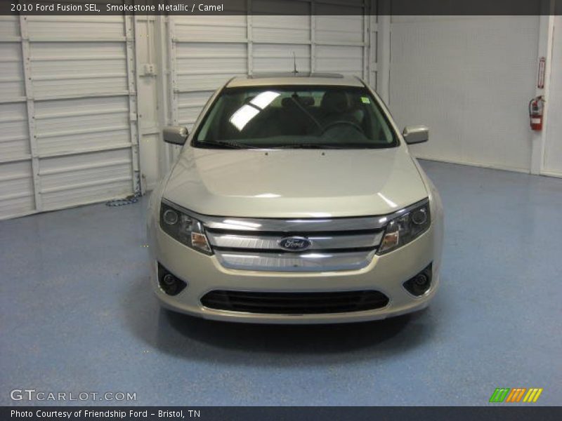 Smokestone Metallic / Camel 2010 Ford Fusion SEL