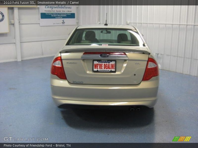 Smokestone Metallic / Camel 2010 Ford Fusion SEL