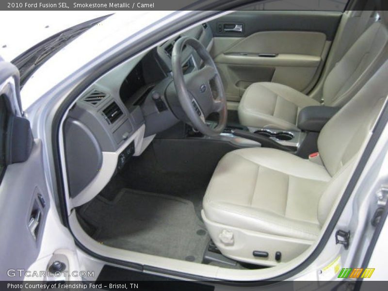 Smokestone Metallic / Camel 2010 Ford Fusion SEL