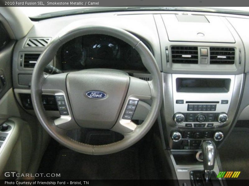 Smokestone Metallic / Camel 2010 Ford Fusion SEL