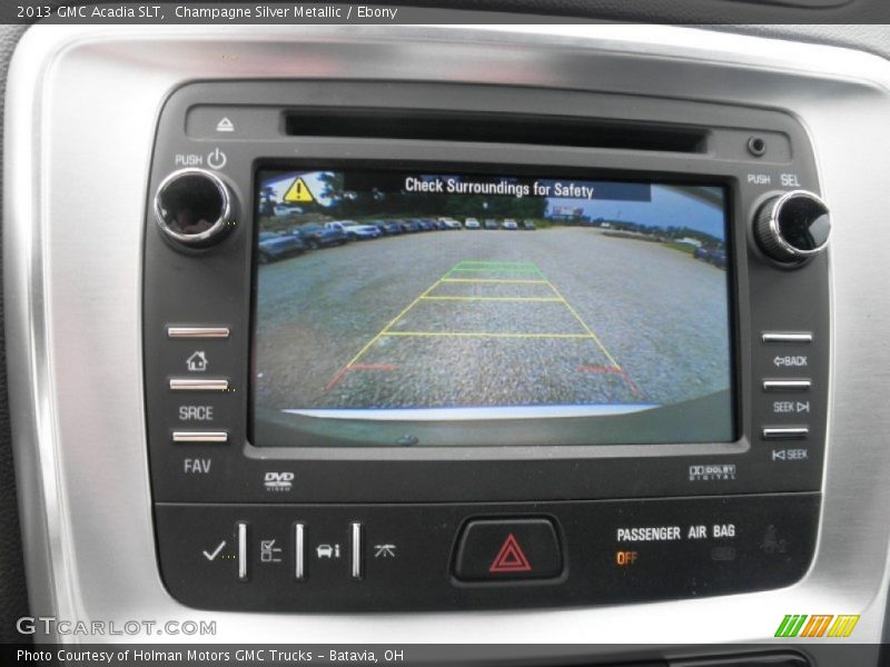 Champagne Silver Metallic / Ebony 2013 GMC Acadia SLT