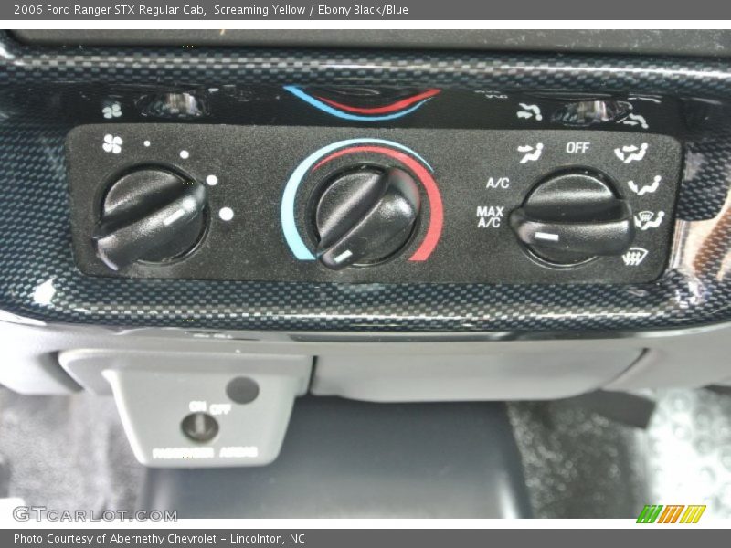 Controls of 2006 Ranger STX Regular Cab