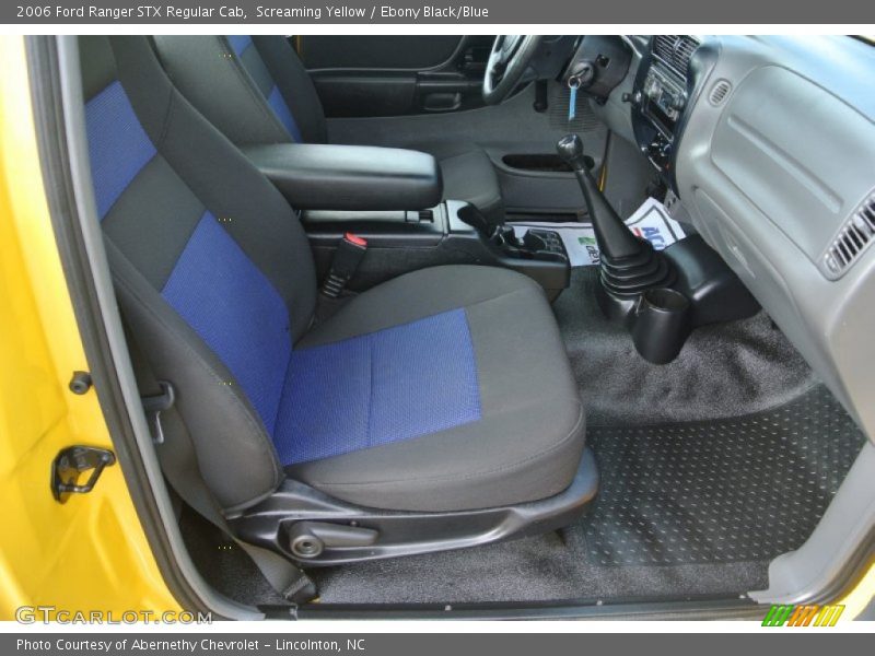 Front Seat of 2006 Ranger STX Regular Cab