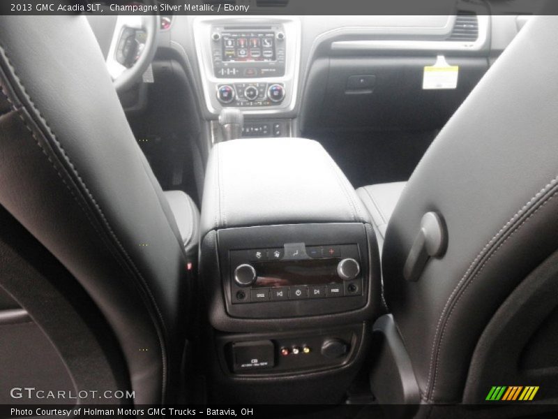 Champagne Silver Metallic / Ebony 2013 GMC Acadia SLT