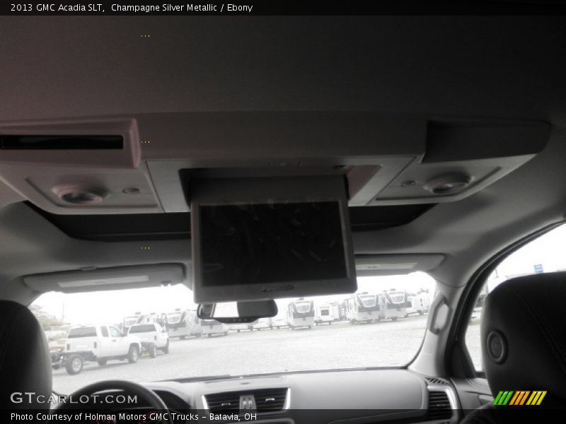 Champagne Silver Metallic / Ebony 2013 GMC Acadia SLT