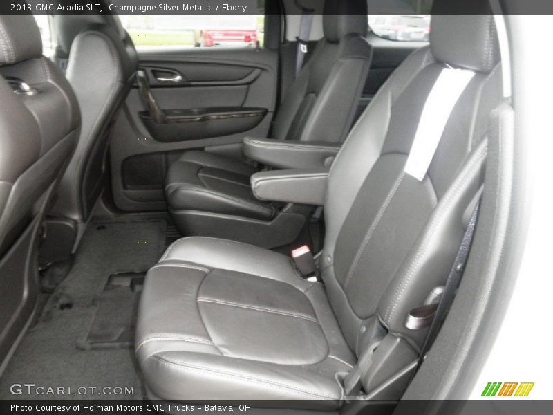 Champagne Silver Metallic / Ebony 2013 GMC Acadia SLT