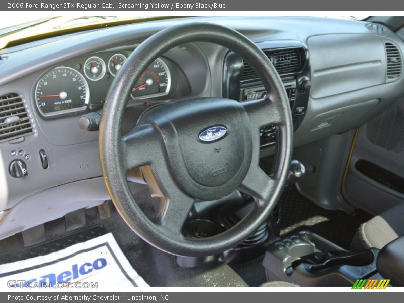 Dashboard of 2006 Ranger STX Regular Cab