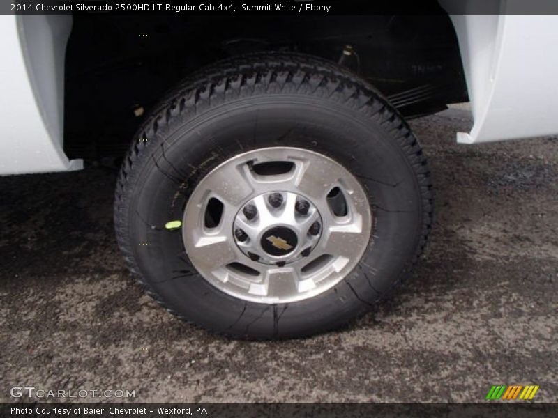 Summit White / Ebony 2014 Chevrolet Silverado 2500HD LT Regular Cab 4x4