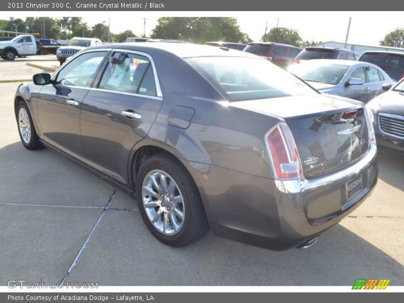 Granite Crystal Metallic / Black 2013 Chrysler 300 C