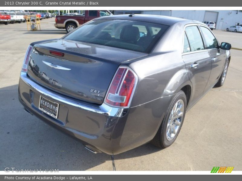 Granite Crystal Metallic / Black 2013 Chrysler 300 C