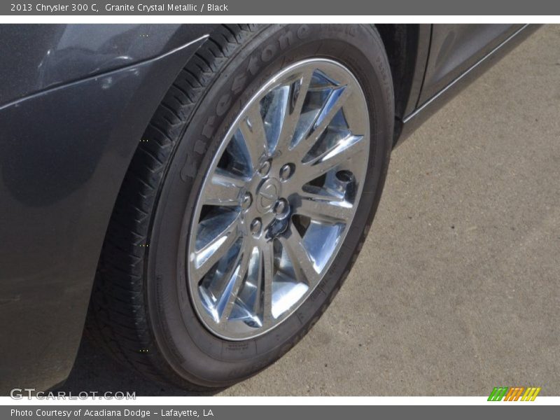 Granite Crystal Metallic / Black 2013 Chrysler 300 C