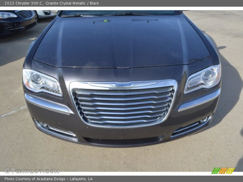 Granite Crystal Metallic / Black 2013 Chrysler 300 C