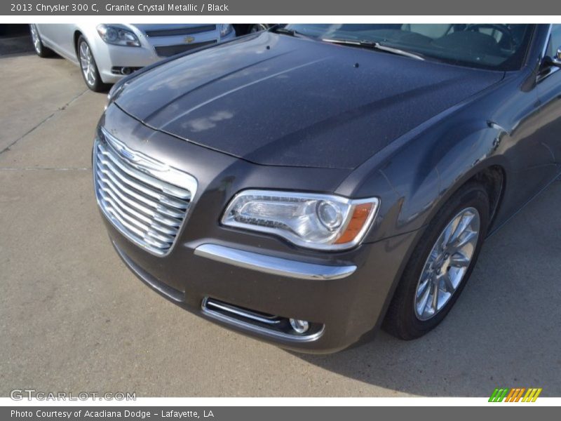 Granite Crystal Metallic / Black 2013 Chrysler 300 C