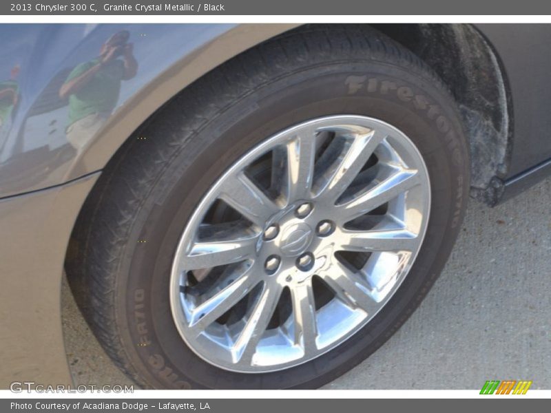 Granite Crystal Metallic / Black 2013 Chrysler 300 C