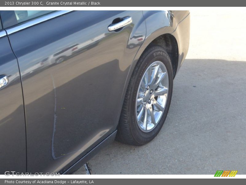 Granite Crystal Metallic / Black 2013 Chrysler 300 C