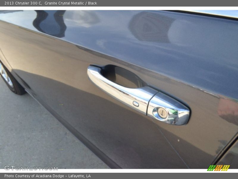 Granite Crystal Metallic / Black 2013 Chrysler 300 C