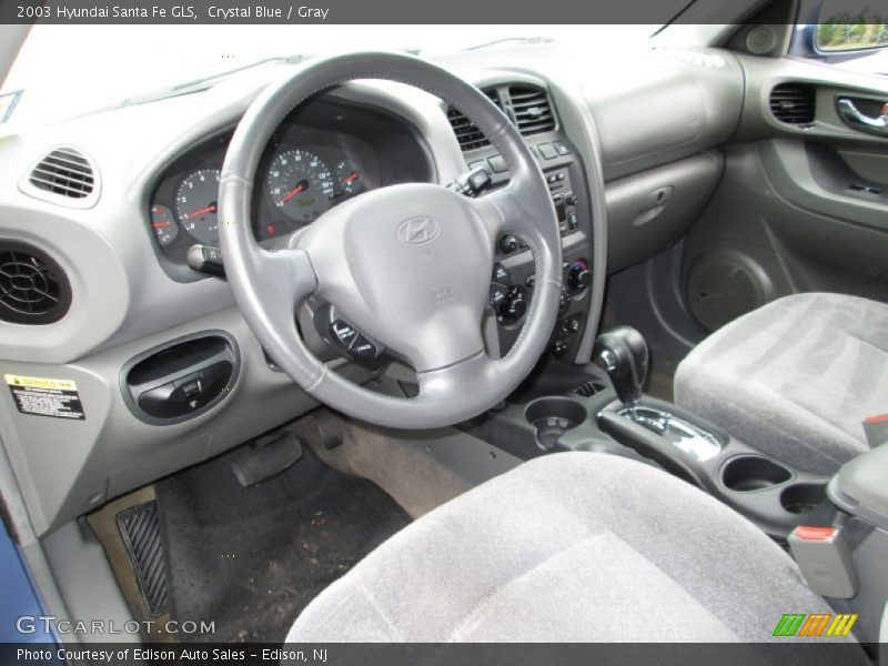 Gray Interior - 2003 Santa Fe GLS 